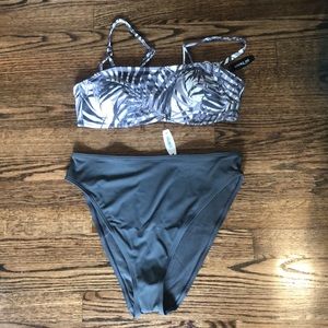 ADORE ME - High waisted bikini. Top and bottom both size Medium. Brand new.